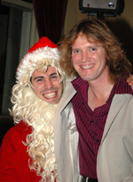 Michael and Santa